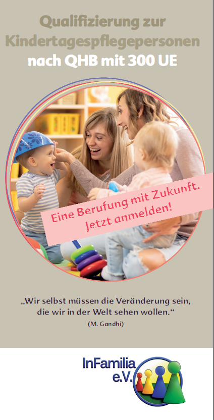 Qualifizierung Zur Kindertagespflegeperson Nach QHB Mit 300 UE ...